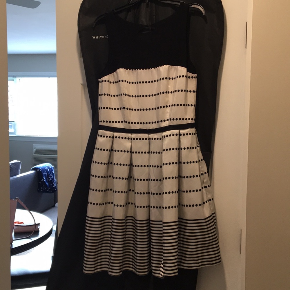 Black and White Dress